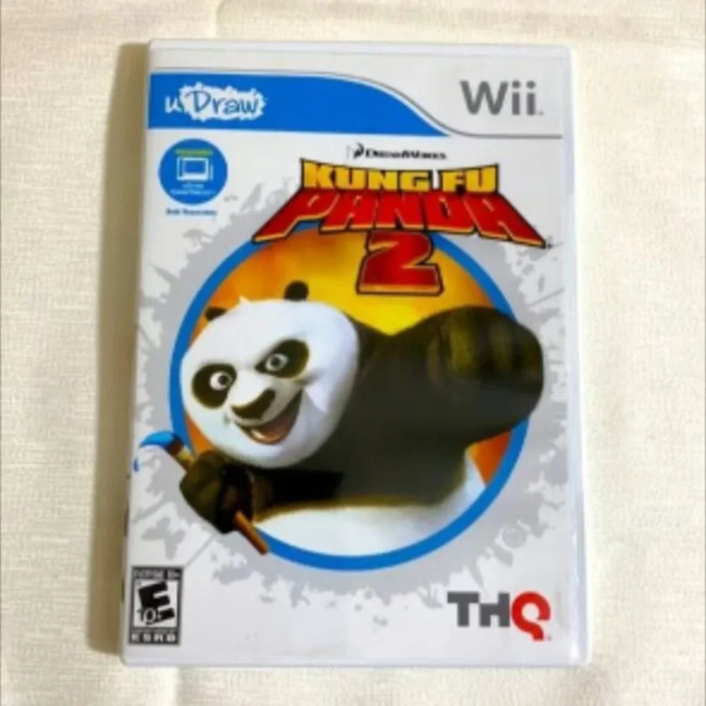 UDraw Wii Game--DREAM WORKS Kung Fu Panda 2